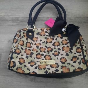 Betsey Johnson Leopard Print Purse